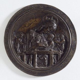 Богоматерь с Младенцем и четырьмя ангелами, c.1456