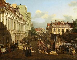Улица Медова в Варшаве.