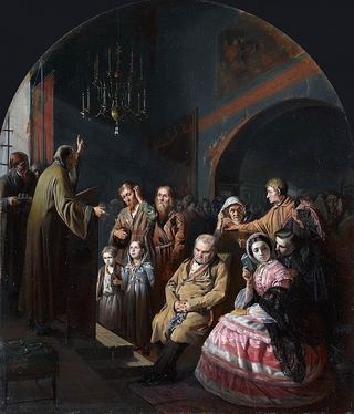 Проповедь в селе