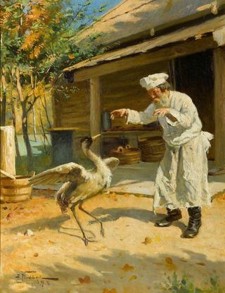 Танцующий журавль