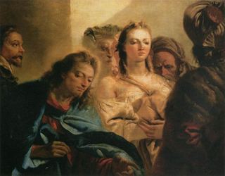 Христос и прелюбодейка, 1751
