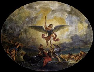 Святой Михаил побеждает дьявола