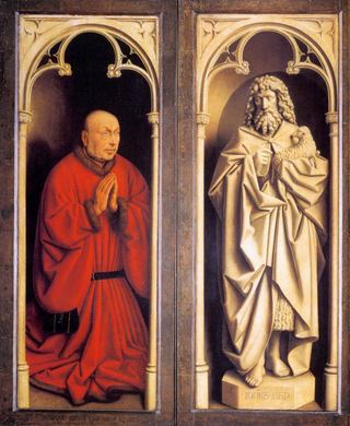 Даритель и Иоанн Креститель, 1432