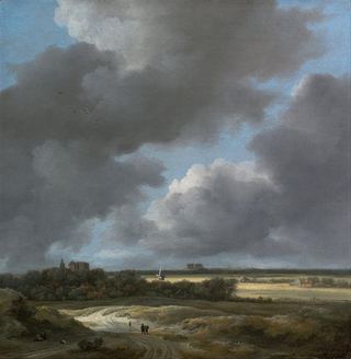 Вид на Алкмар, 1670 - Якоб ван Рейсдал