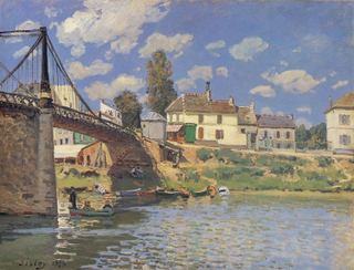 Мост в Вильнёв-ла-Гаренн, 1872