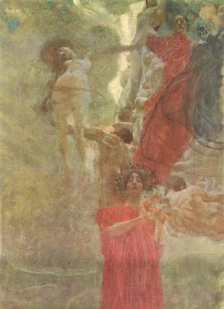 Нарисованная композиция для медицины, c.1887 - c.1888