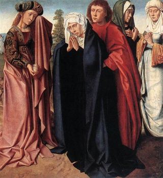 Святые женщины и святой Иоанн на Голгофе, 1480 - 1485