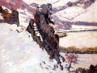 Копаем под снегом, 1890