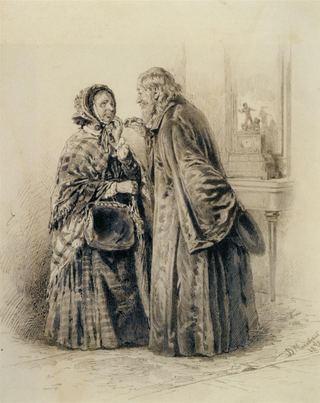 Частный разговор, 1878 - Владимир Маковский