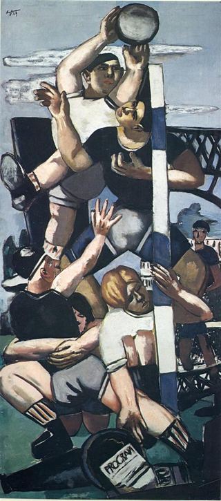 Регбисты, 1929 - Макс Бекманн