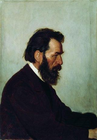 Портрет А.И. Шевцова, 1869 - Илья Репин