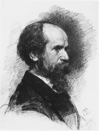 Портрет художника Павла Чистякова, 1881
