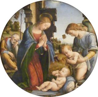 Святое Семейство, c.1490 - Фра Бартоломео