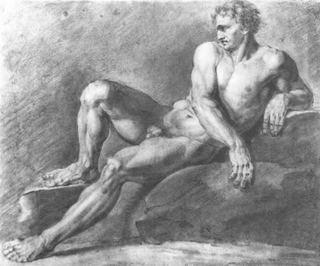 Лежащая натурщица, 1802 - Орест Кипренский