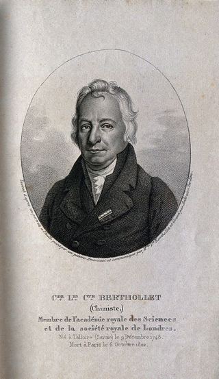 Клод Луи Бертолле. Гравюра А. Тардье по Р. Пил.