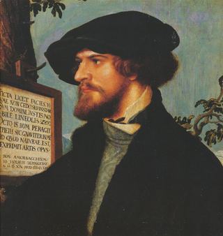 Портрет Бонифация Амербаха, 1519
