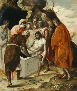 Положение во гроб Христа, c.1568 - c.1570