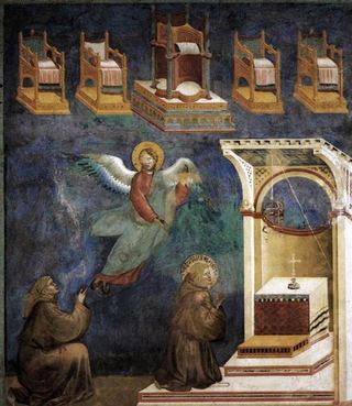 Видение престолов, 1297 - 1299 - Джотто