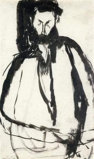 Бородатый мужчина, 1905