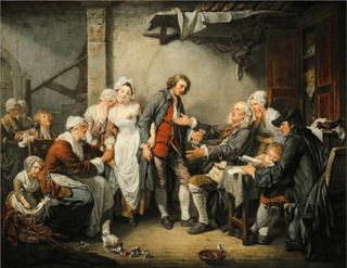 Деревенская невеста, 1761