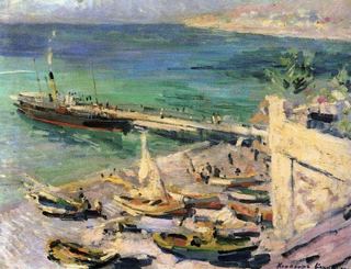Пристань в Крыму. 1913