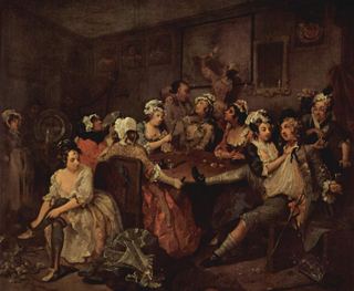 Сцена в таверне (Оргия), 1732 - 1735