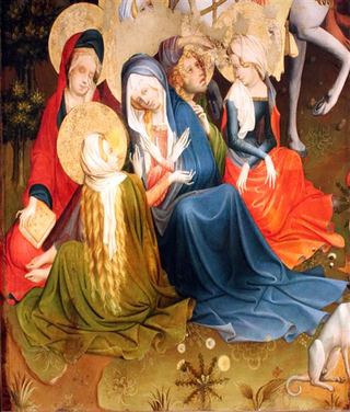 Женщины у креста (фрагмент), c.1435