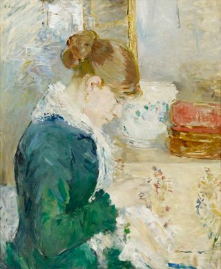 Женщина Шитье