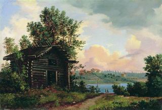 Пейзаж, 1861 - Иван Шишкин