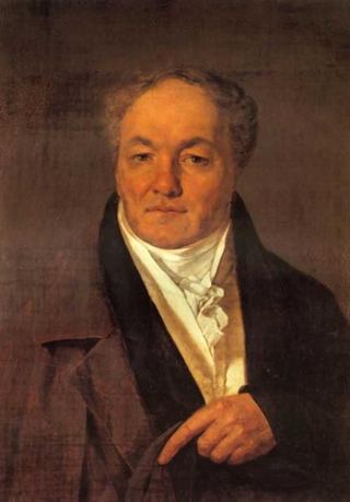 Портрет П. И. Милюкова, 1820 - Алексей Венецианов