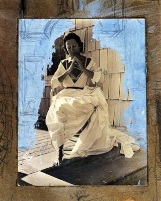 Гала в образе Мадонны Порт-Льигата, 1950