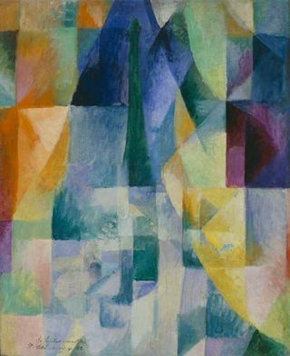 Одновременные окна (2-й мотив, 1-я часть), 1912