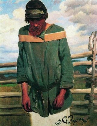 Бурлак, 1870 - Илья Репин