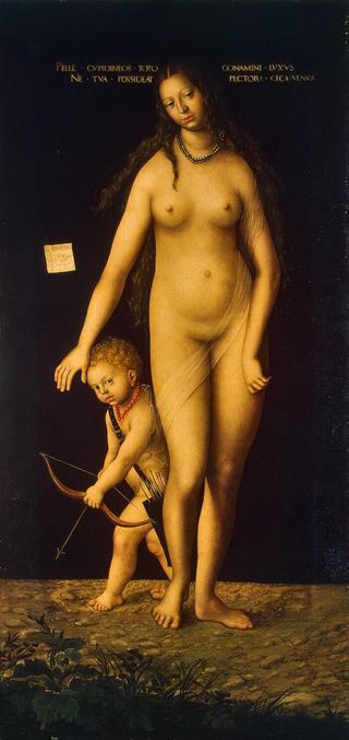 Венера и Амур, 1509