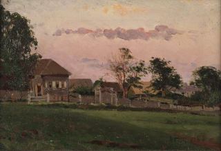 Маленький домик в Уфе, 1884 - Михаил Нестеров