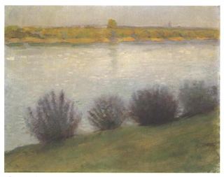 На Рейне близ Герзеля, 1908 - Август Макке
