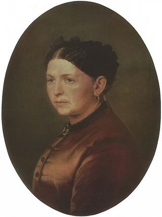 Портрет Ф. И. Резановой. 1868 Х.