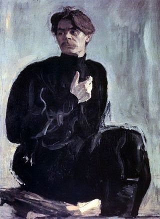 Портрет писателя А. М. Горького. 1905
