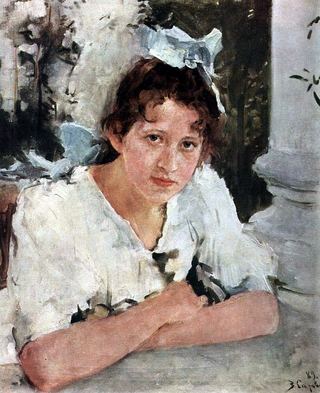 Портрет П. А. Мамонтовой. 1889
