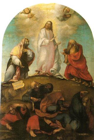 Преображение Христа, c.1511