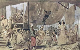 Парижская набережная, 1863 - Василий Перов