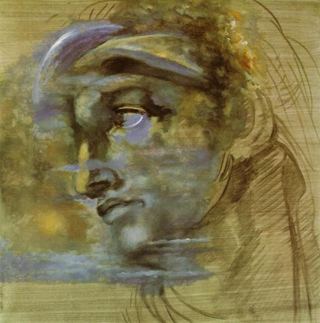Голова по мотивам работы Микеланджело, "Джулиано ди Медичи", 1982
