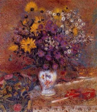 Ваза с цветами, c.1905 - c.1910