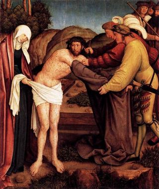 Разоблачение Христа, c.1520 - Бернхард Стригель
