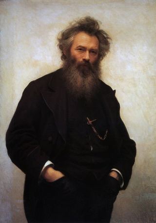 Крамской И.Н. – Портрет художника Шишкина 1880