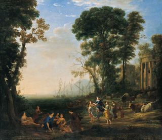 Береговая сцена с Европой и быком, 1634