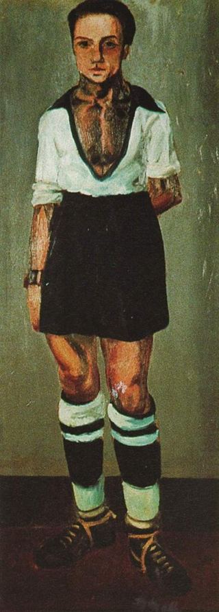 Портрет Жауме Миравилеса в футболе, 1921 - 1922