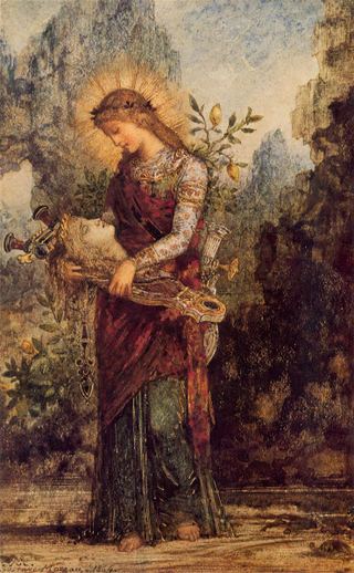 Фракийская девушка, несущая голову Орфея, 1864