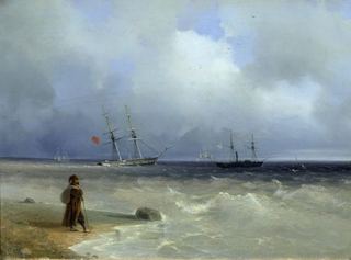 Морской берег, 1840