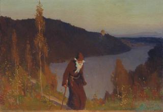 Тишина, 1888 - Михаил Нестеров
